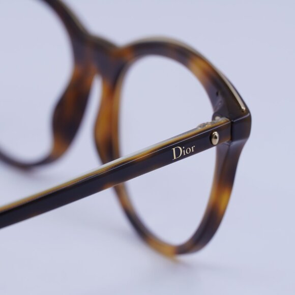 🕶️ New Dior MONTAIGNE 41 0C9C 00 Eyeglasses - Havana Frame 52mm - Picture 8 of 9